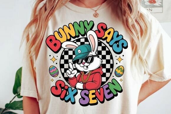 Easter Bunny Says Six Seven PNG Guide