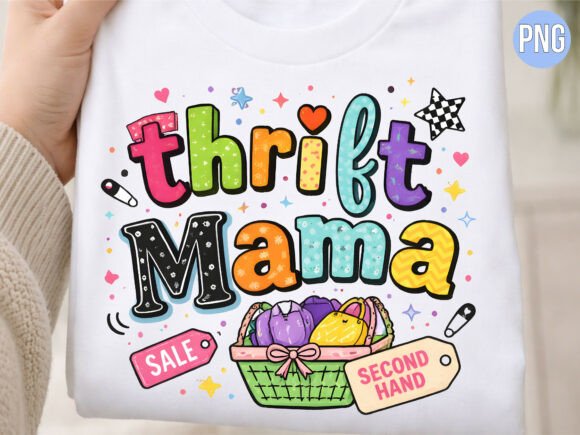 Evaluating the Thrift Mama Second Hand Retro Style PNG for Creative Workflows