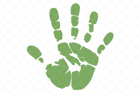 Handprint SVG, Hand Print SVG, PNG, 05: Versatile Digital Assets for Modern Crafting and Branding