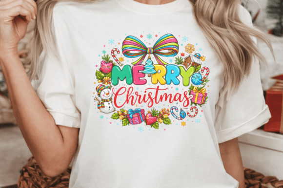 Merry Christmas Coquette PNG: Elevate Your Holiday Designs with Instant Download Artwork