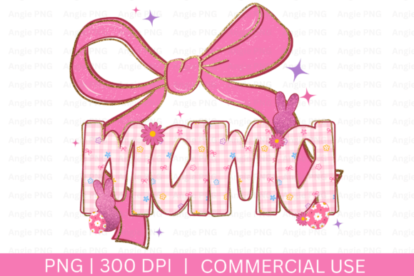 Preppy Coquette Easter Mama PNG Guide