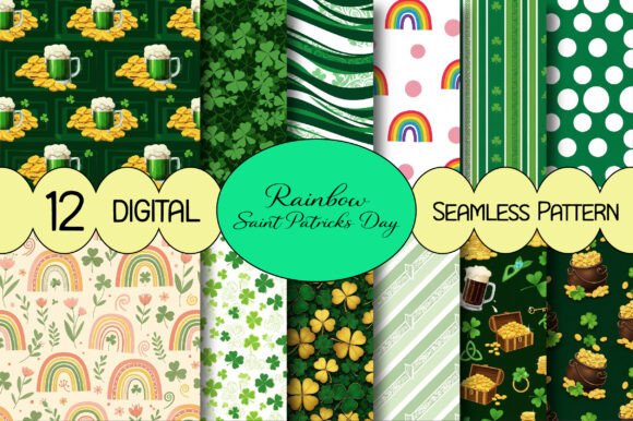 Rainbow Saint Patricks Day Pattern Guide