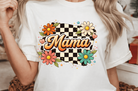 Revitalizing Retro Aesthetics: The Strategic Value of the Retro Mama Checkerboard PNG in Modern Sublimation