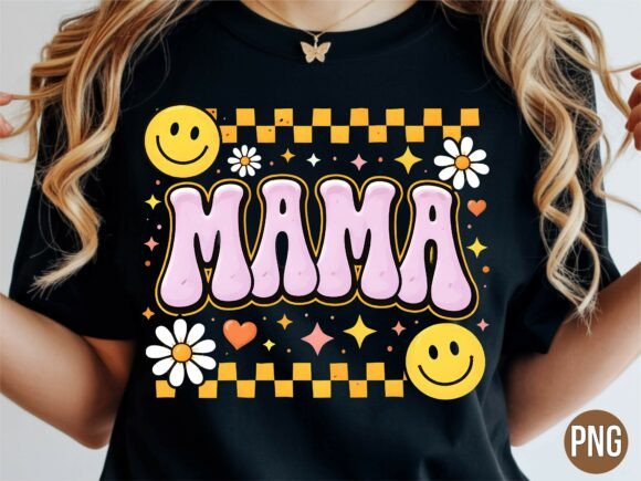 Vintage Smiley Face Retro Mama PNG: A Guide for Digital Creators