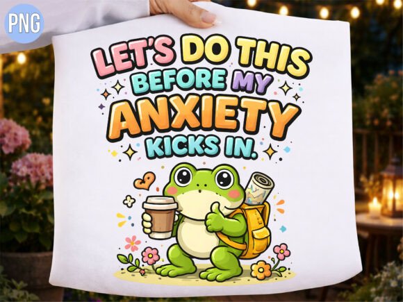 Why the Funny Frog Anxiety Coffee Lover PNG Is a Must-Have for Modern Creators